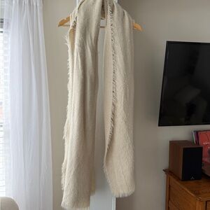Free people cream scarf